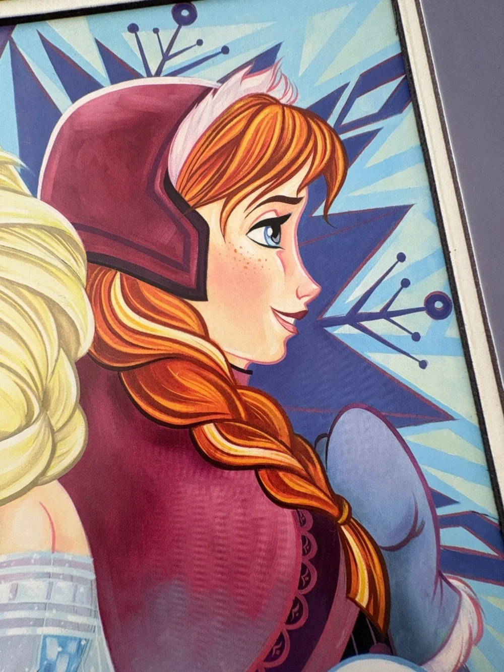 Tim Rogerson frozen print we only have each other